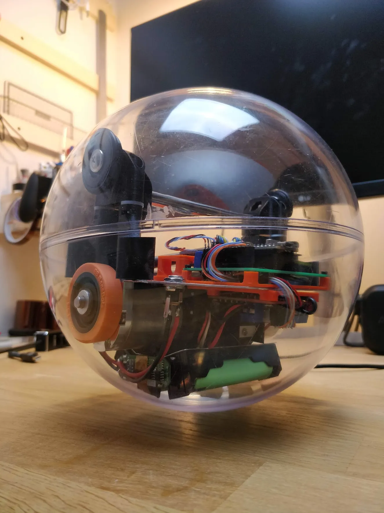 Prototype off the robot ball